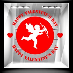 Αυτοκόλλητο βιτρίνας - Αγίος Βαλεντίνος 31